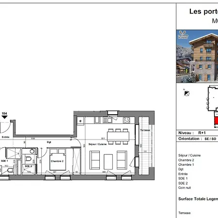 Portes Du Pleney 104 Apartment Morzine